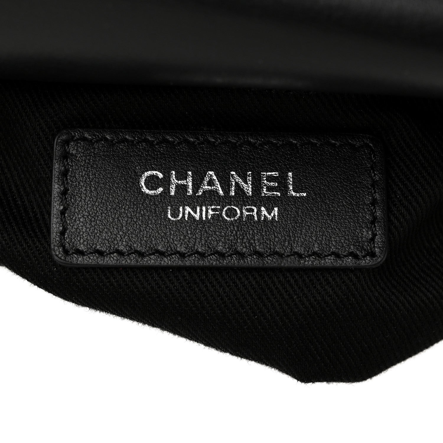 Chanel Calfskin Quilted CC Uniform Flap Belt Bag Black 6 of 11