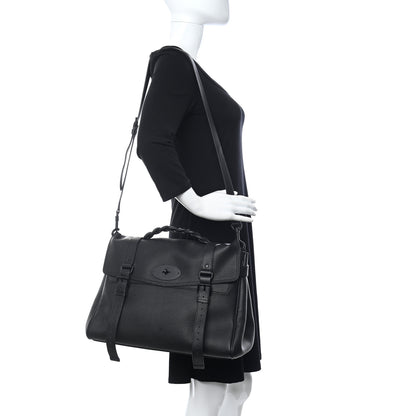 Mulberry Heavy Grain Oversized Alexa Black 2 of 9