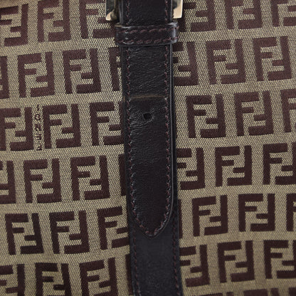 Fendi Zucchino Small Tote Brown 10 of 11