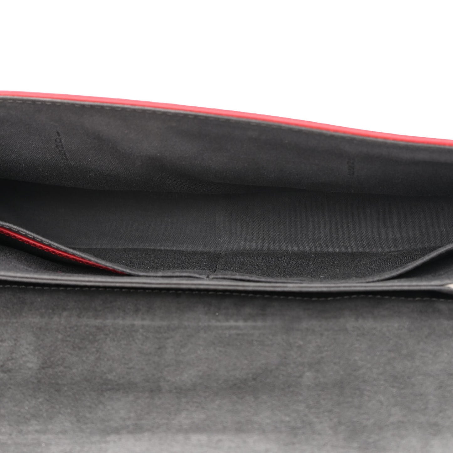 Vitello Dolce Bi-Color 3Baguette Shoulder Bag Mattone White