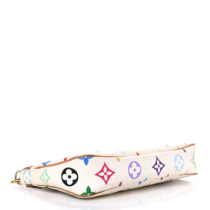 Louis Vuitton Monogram Multicolor Pochette Accessories White 4 of 23