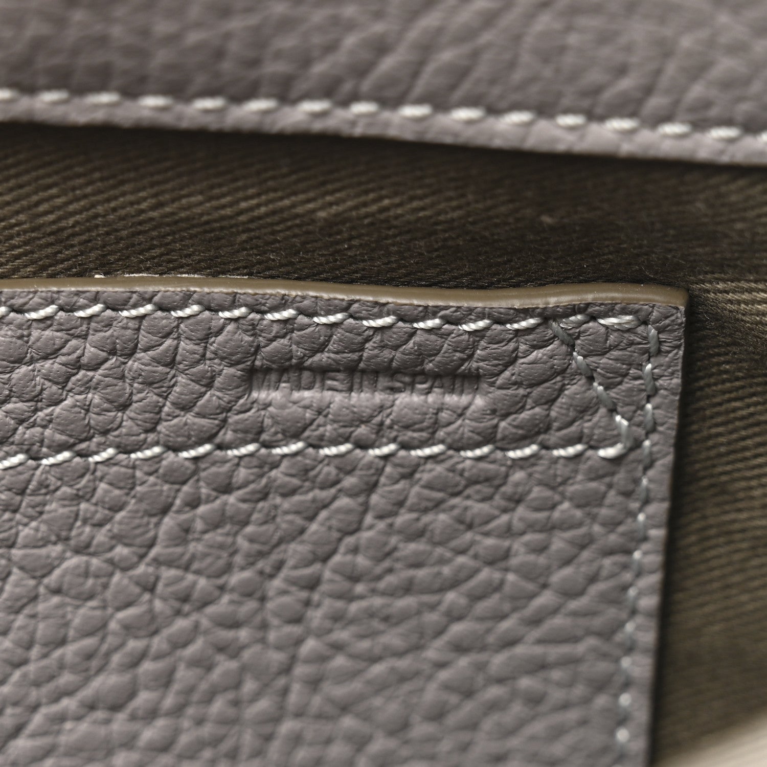 Chloe Grained Calfskin Small Marcie Saddle Bag Cashmere Grey 13 of 21