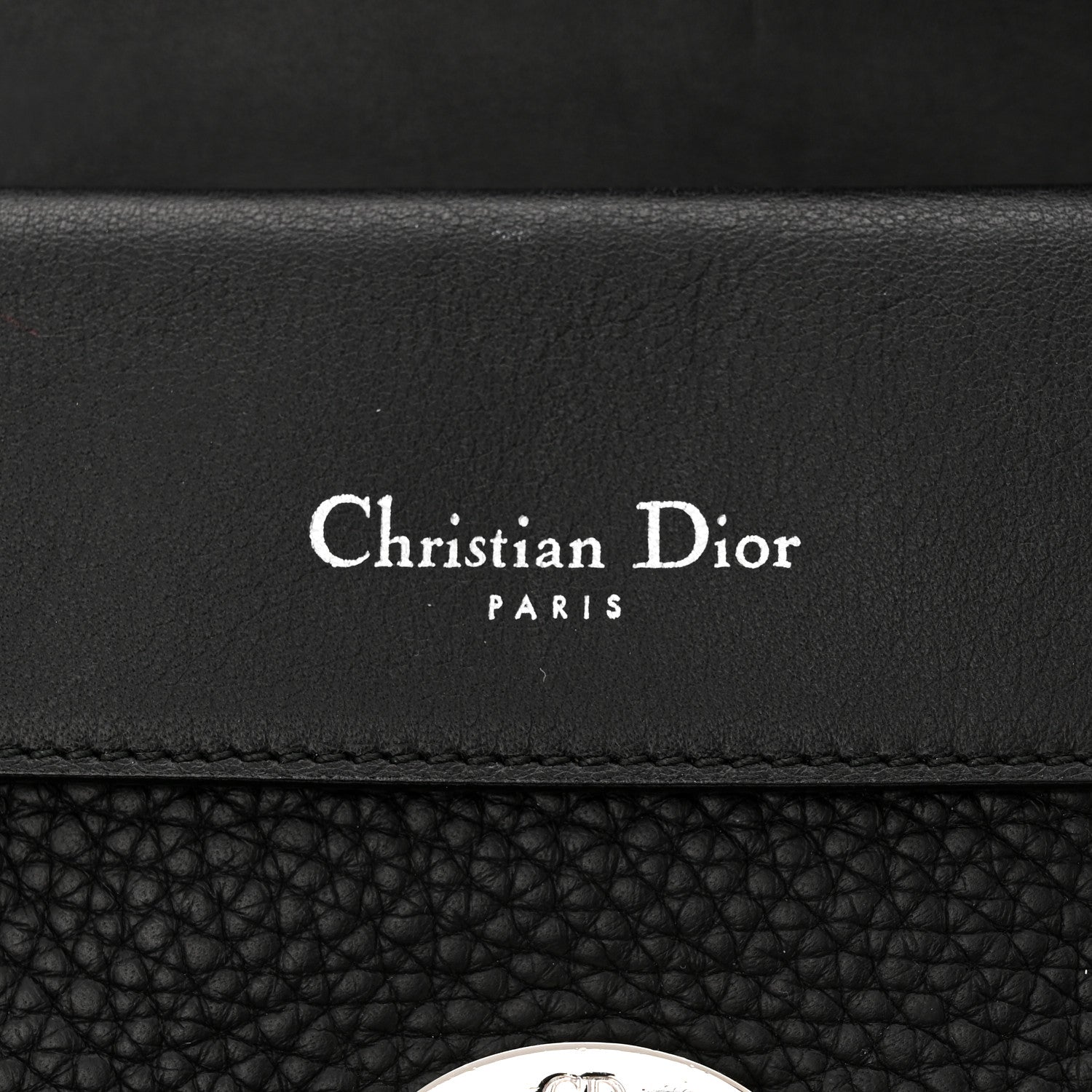 Christian Dior Bullcalf Mini Be Dior Flap Black 6 of 11
