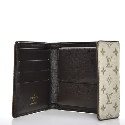 Louis Vuitton Mini Monogram Compact Wallet Kaki 5 of 7