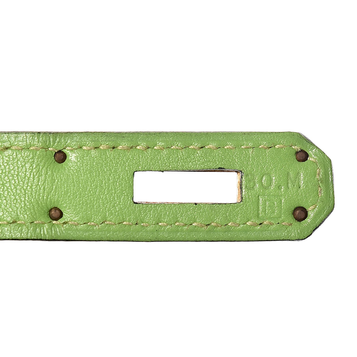 Hermes Veau Gulliver Birkin 35 Vert Cru 7 of 18