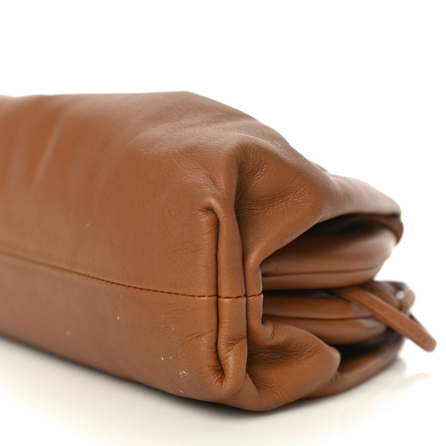 Butter Calfskin The Mini Pouch Cammello