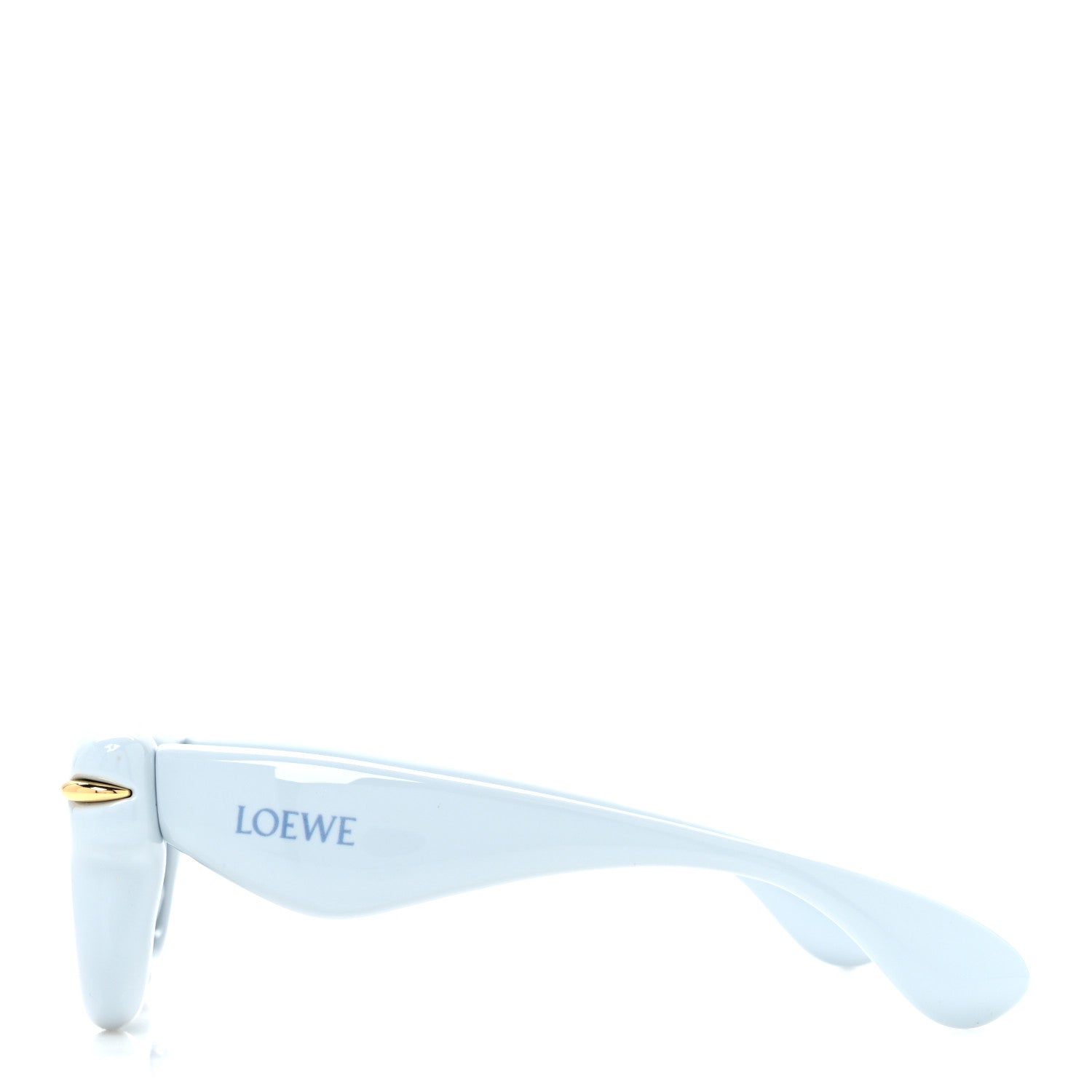 Loewe Acetate Inflated Round Sunglasses LW40118I Light Blue 3 of 6