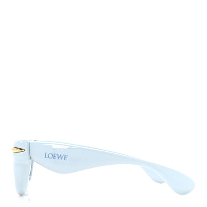 Loewe Acetate Inflated Round Sunglasses LW40118I Light Blue 3 of 6