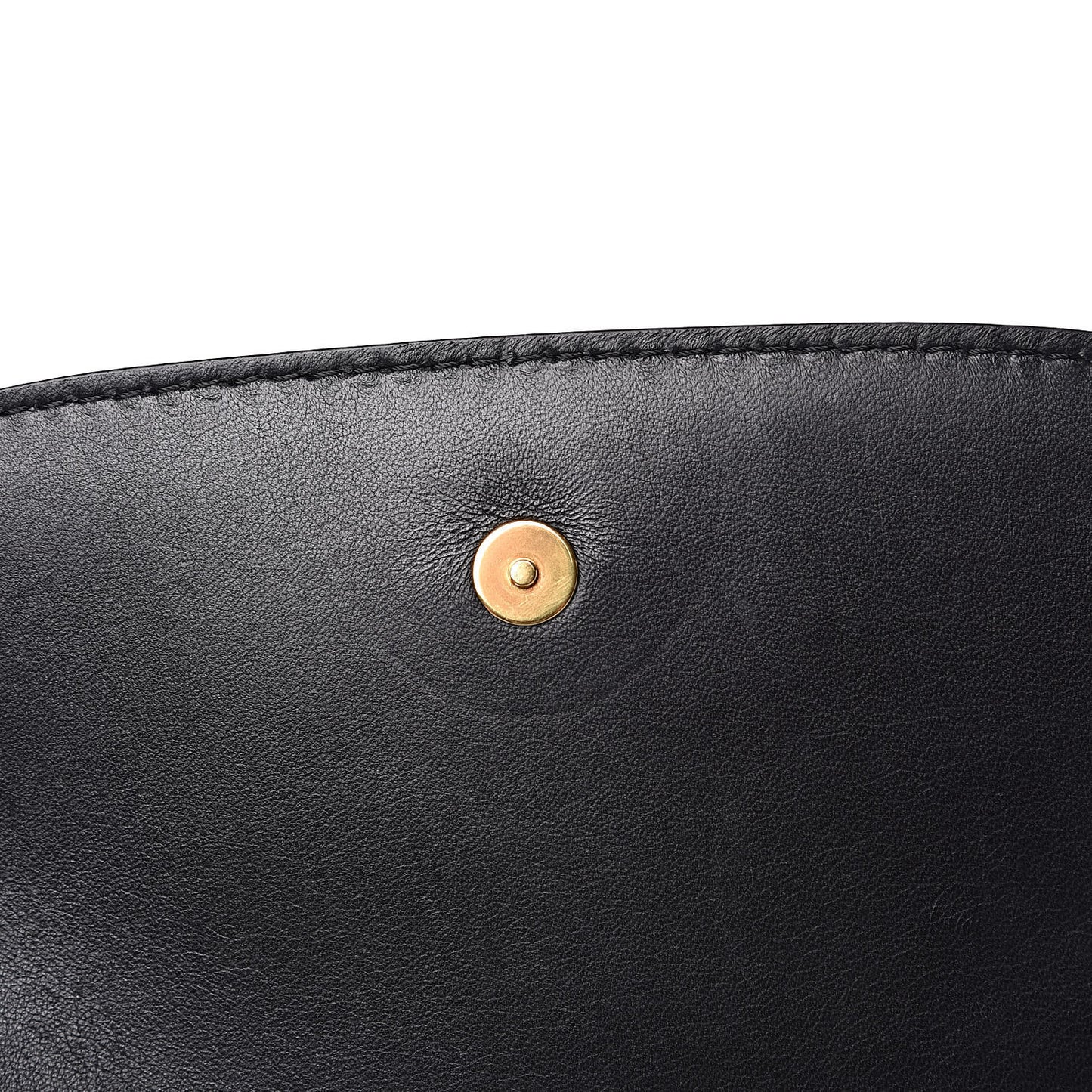 Smooth Calfskin 1983 Knight Check Link Shoulder Bag Black