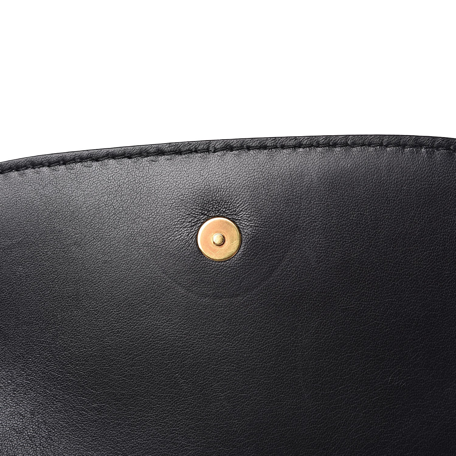 Burberry Smooth Calfskin 1983 Knight Check Link Shoulder Bag Black 10 of 11