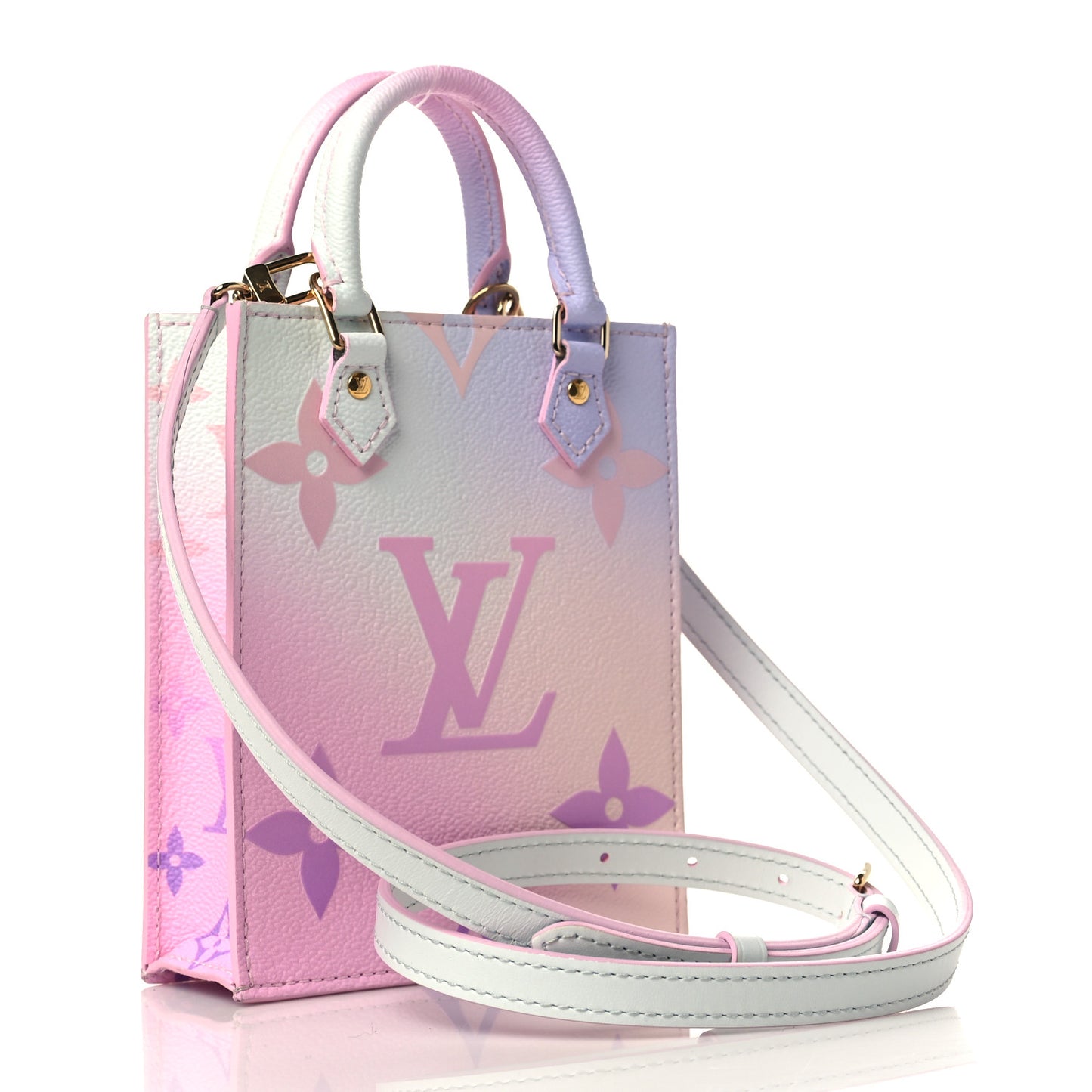 Monogram Giant Spring In The City Petit Sac Plat Sunrise Pastel