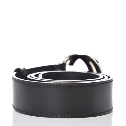 Gucci Calfskin Interlocking G 40mm Belt 90 36 Black 3 of 7