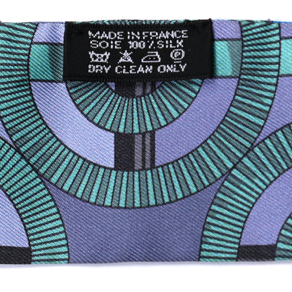 Hermes Silk Eperon d'Or Twilly 3 of 4