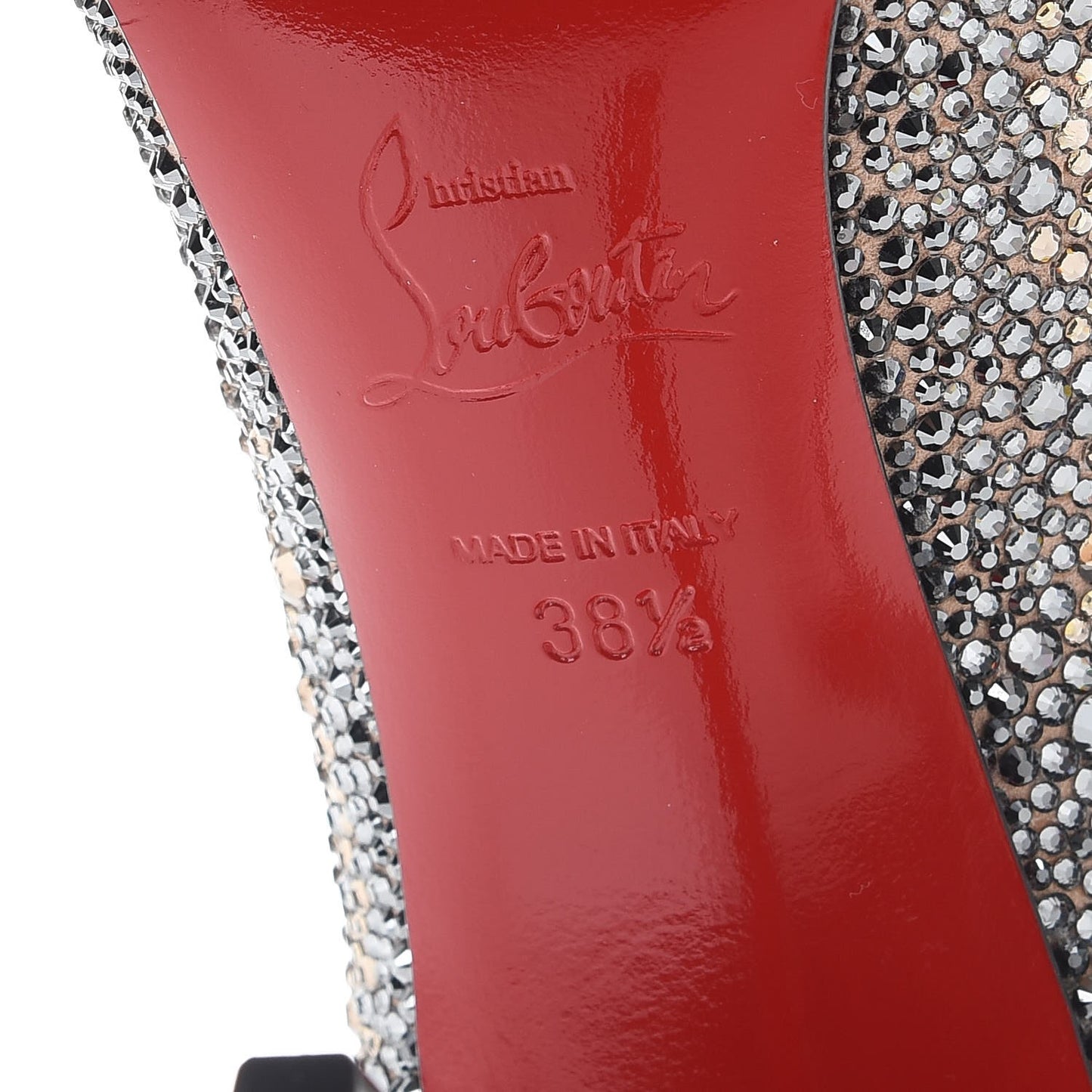 Nappa Strass Pigalle 120 Pumps 38.5