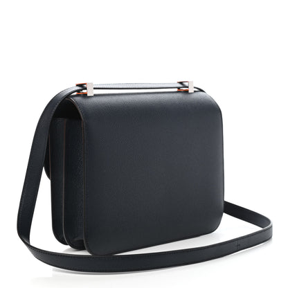 Hermes Epsom Constance 24 Bleu Indigo 3 of 10