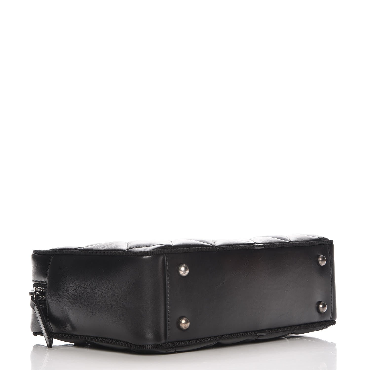 Chanel Calfskin Quilted Small Ballerine Camera Case Black 4 of 8