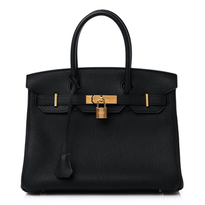 Hermes Togo Birkin 30 Black 1 of 11