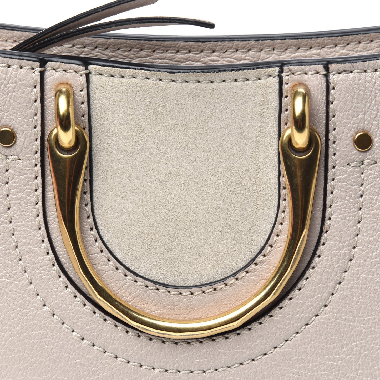 Calfskin Suede Mini Pixie Signature Belt Bag Abstract White