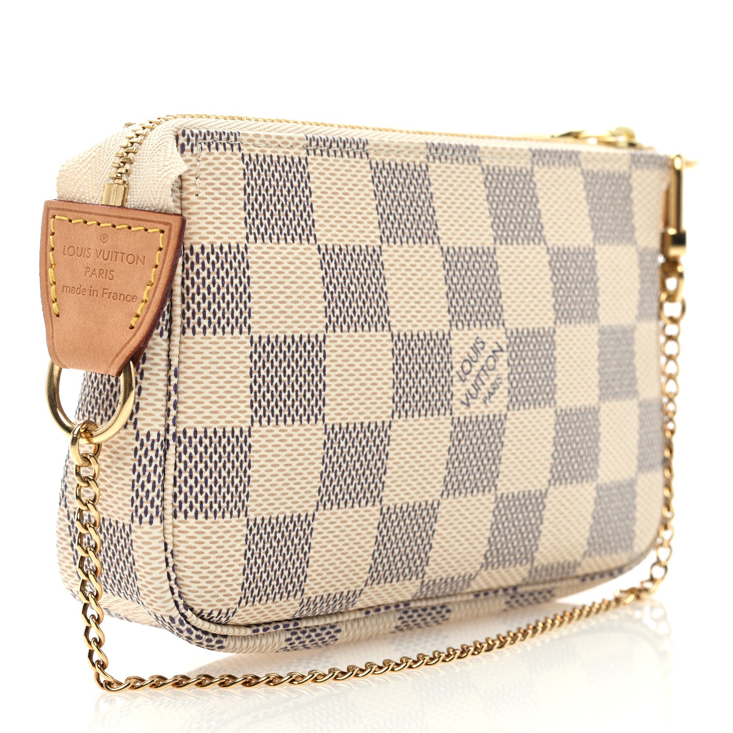 Louis Vuitton Damier Azur Mini Pochette Accessories 2 of 8
