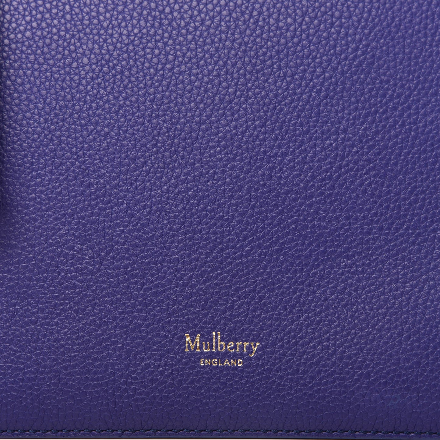 Classic Grain Calfskin Small Clifton Flap Indigo