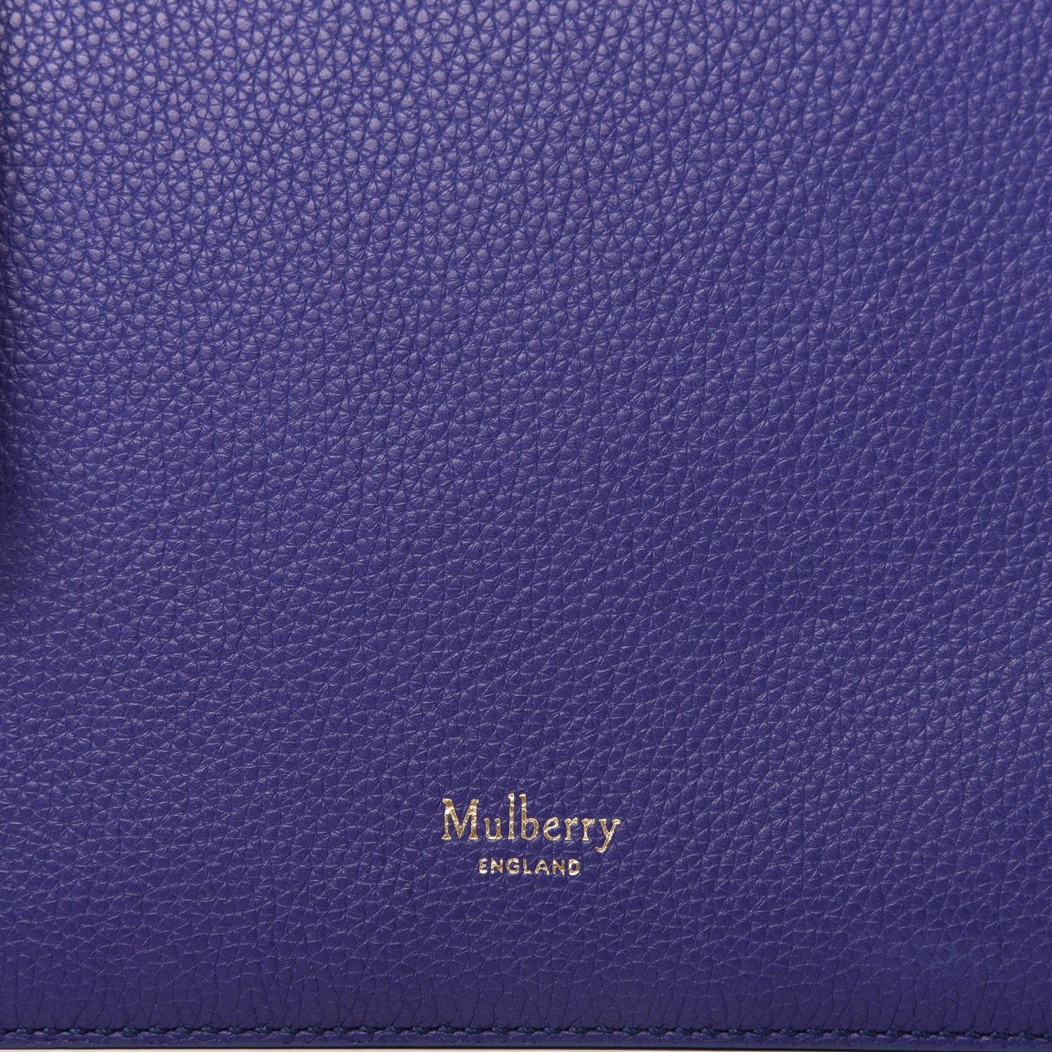 Mulberry Classic Grain Calfskin Small Clifton Flap Indigo 9 of 11