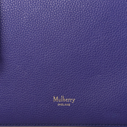 Mulberry Classic Grain Calfskin Small Clifton Flap Indigo 9 of 11