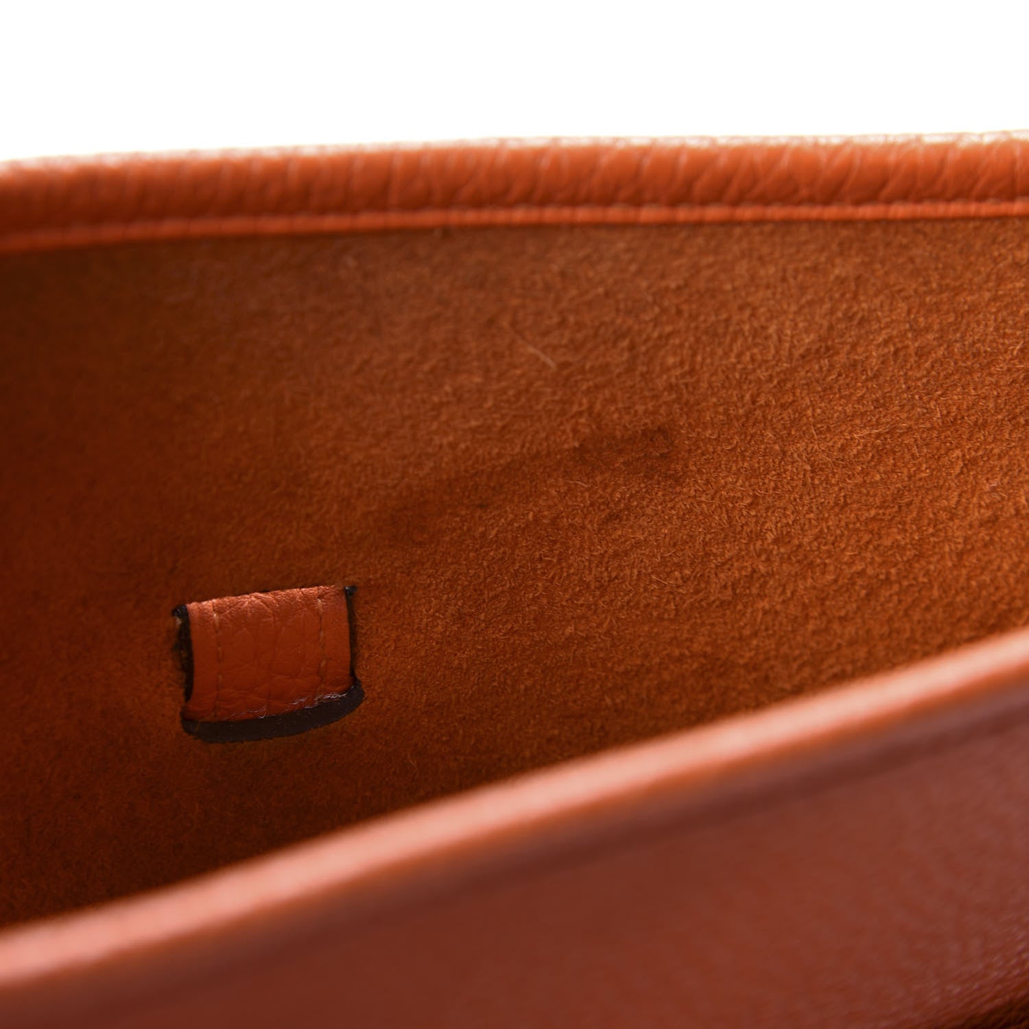 Hermes Togo Evelyne III PM Orange 9 of 14