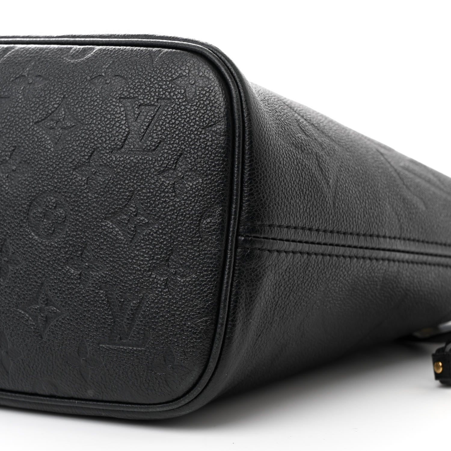 Louis Vuitton Empreinte Monogram Giant Neverfull MM    Black 11 of 13