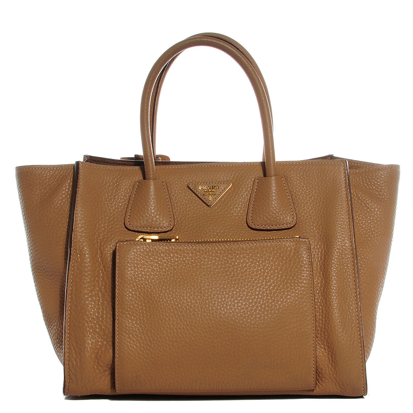 Vitello Daino Shopping Tote Sughero