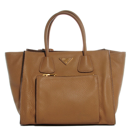 Prada Vitello Daino Shopping Tote Sughero 1 of 11