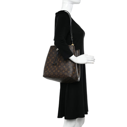 Louis Vuitton LOUIS VUITTON Monogram Neonoe MM Black 3 of 12