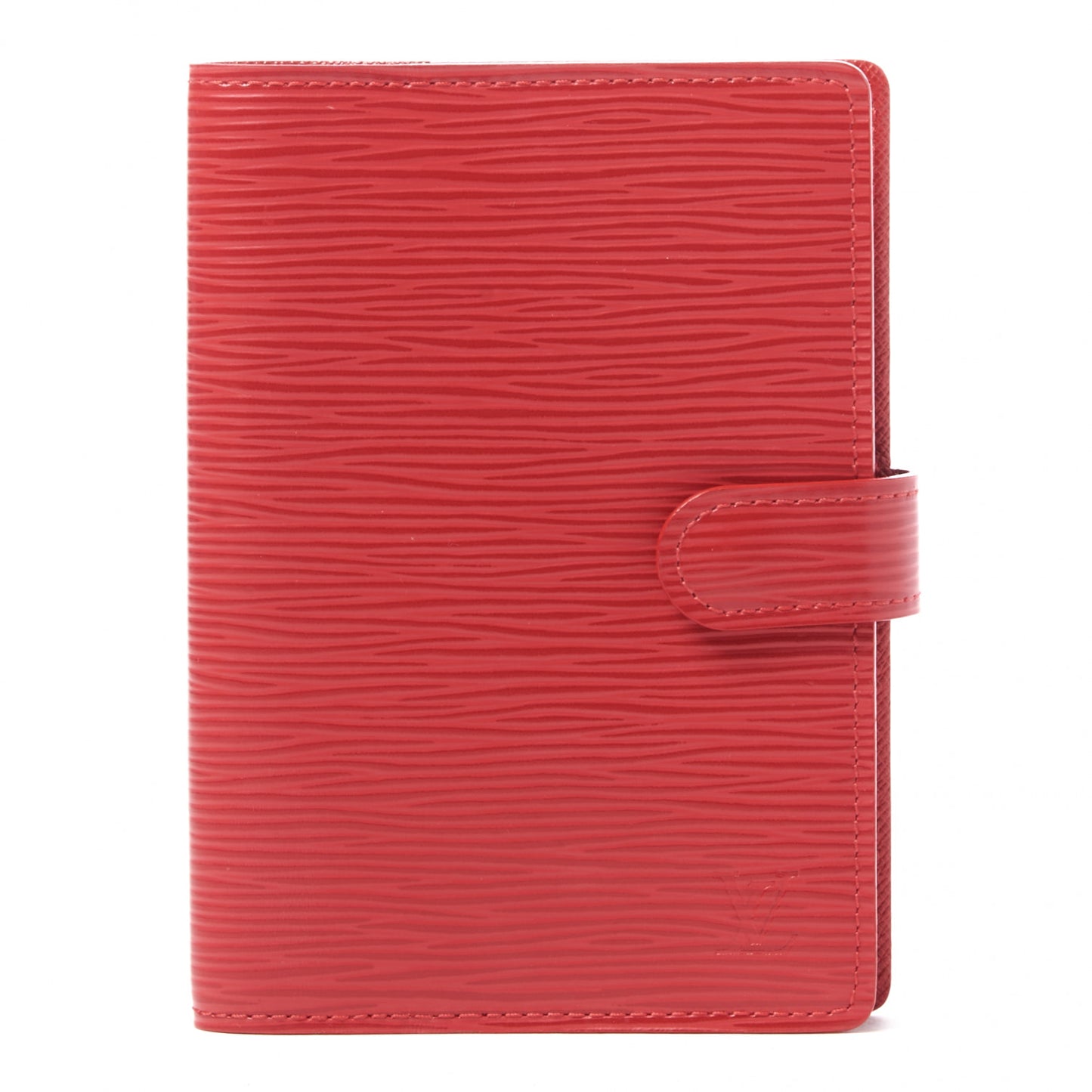 Epi Small Ring Agenda Cover Castillan Red