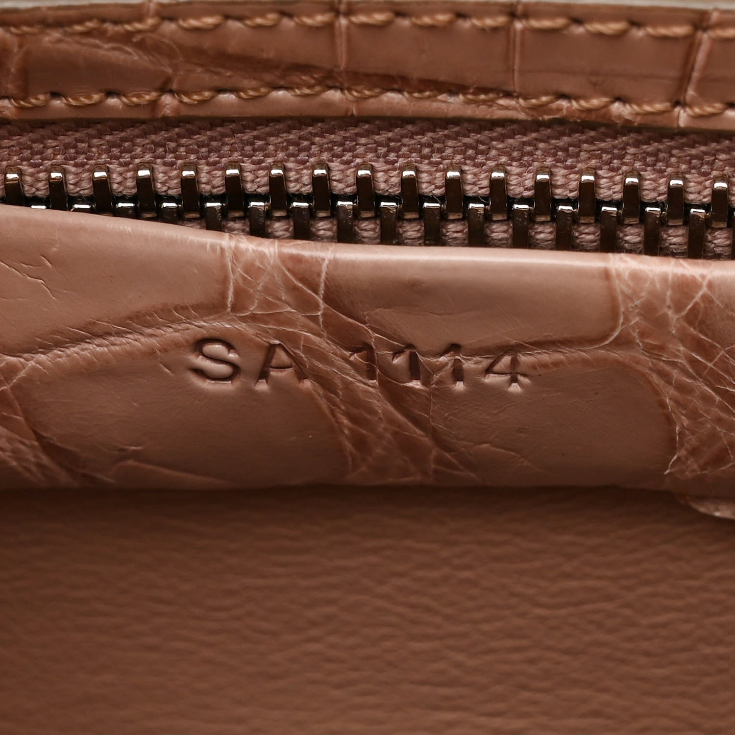 Givenchy Crocodile Medium Antigona Nude Pink 7 of 10