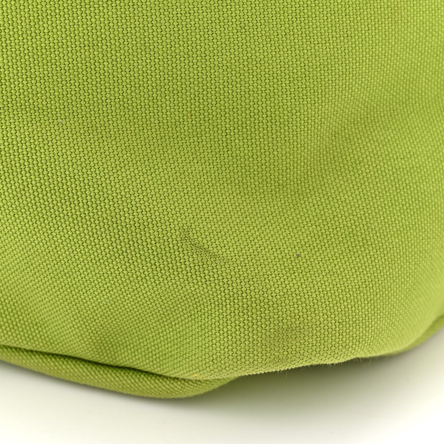 Canapa Logo Embossed Large Triangle Shoulder Bag Felce