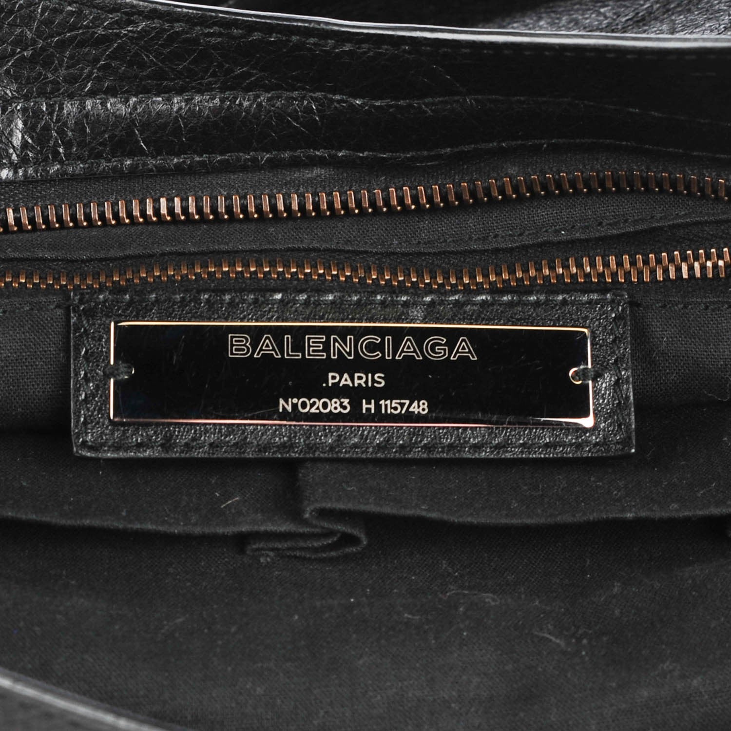 Balenciaga Agneau Classic Hardware City Black 9 of 12