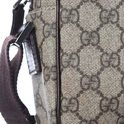 Gucci GG Plus Monogram Shoulder Bag Dark Brown 10 of 17