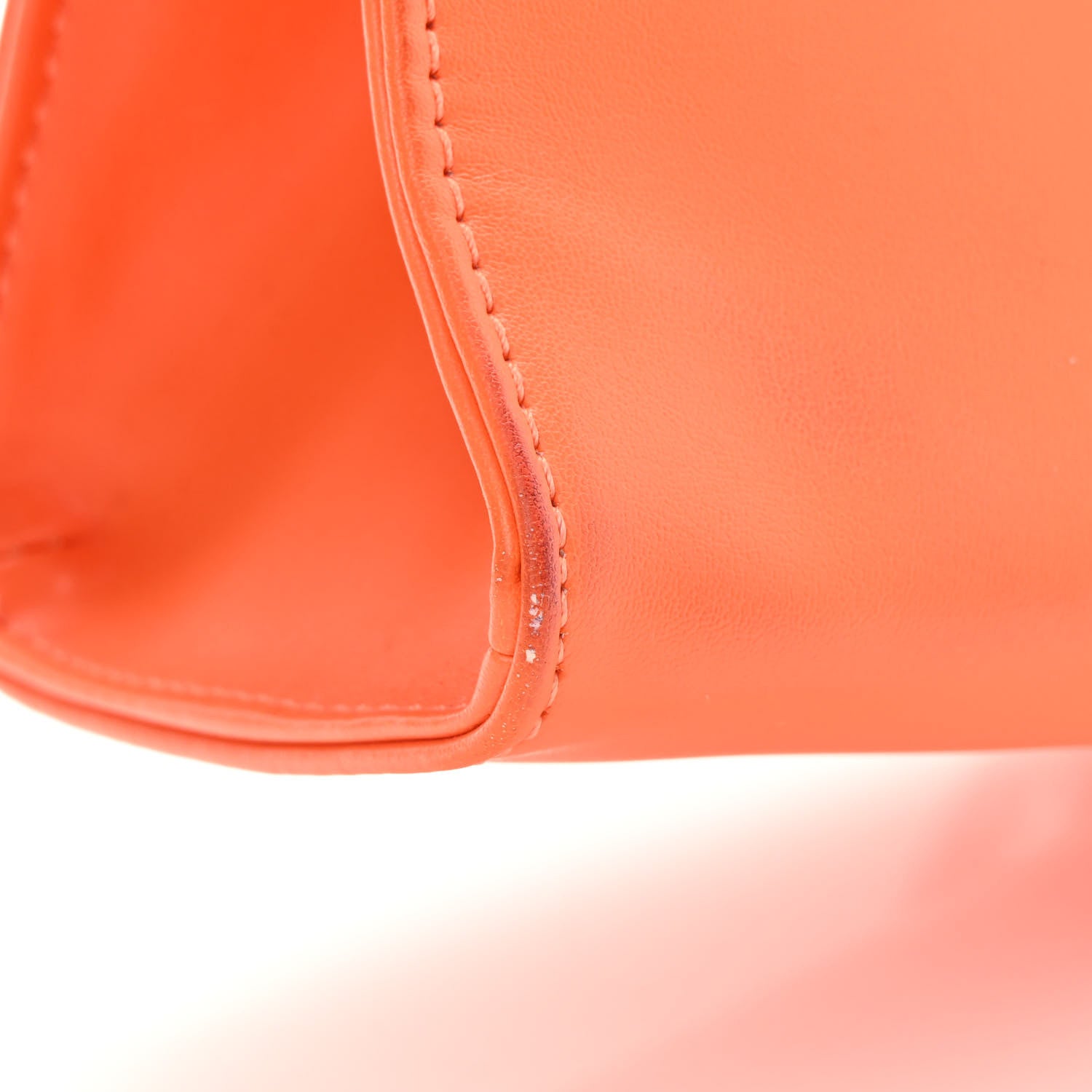 Telfar Vegan Leather Small Shopping Bag Orange 12 of 14