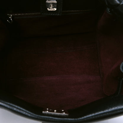 Mulberry Glossy Calfskin Small Iris Tote Black 4 of 4