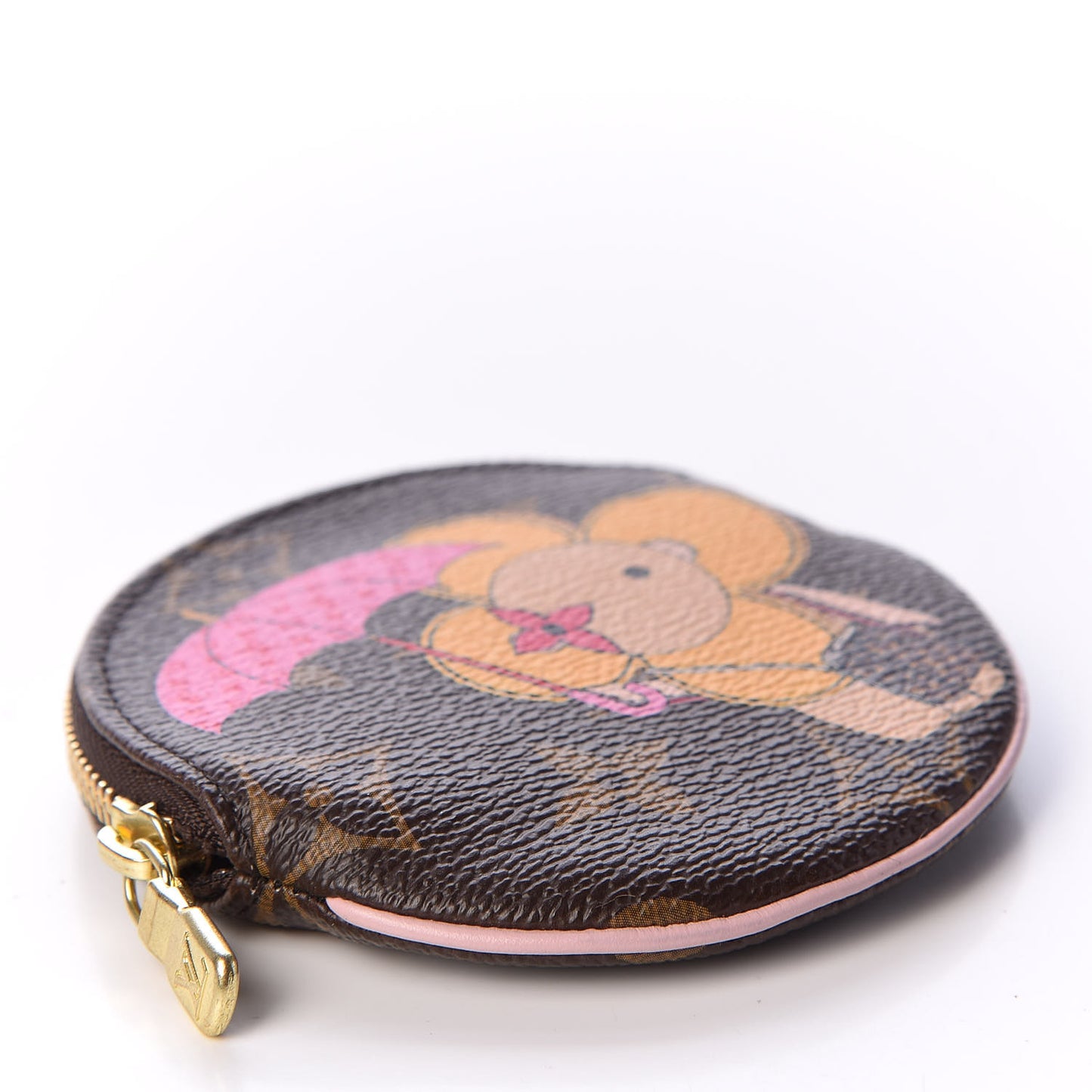 Monogram 2019 Christmas Animation Tokyo Round Coin Purse