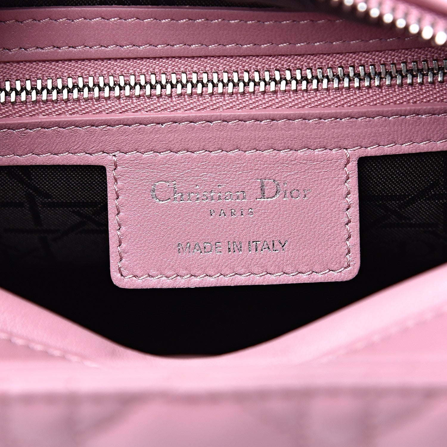 Christian Dior Lambskin Cannage Medium Lady Dior Pink 5 of 8