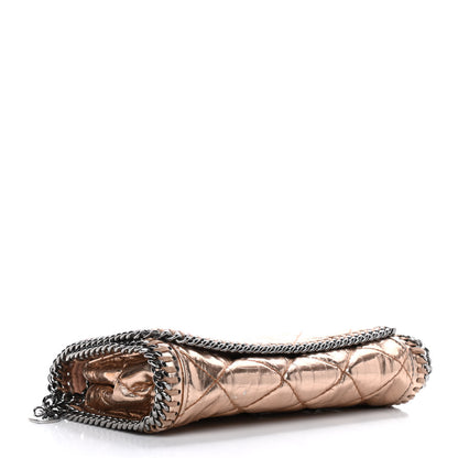 Stella McCartney Metallic Eco Alter Quilted Falabella Crossbody Bag Copper 3 of 8