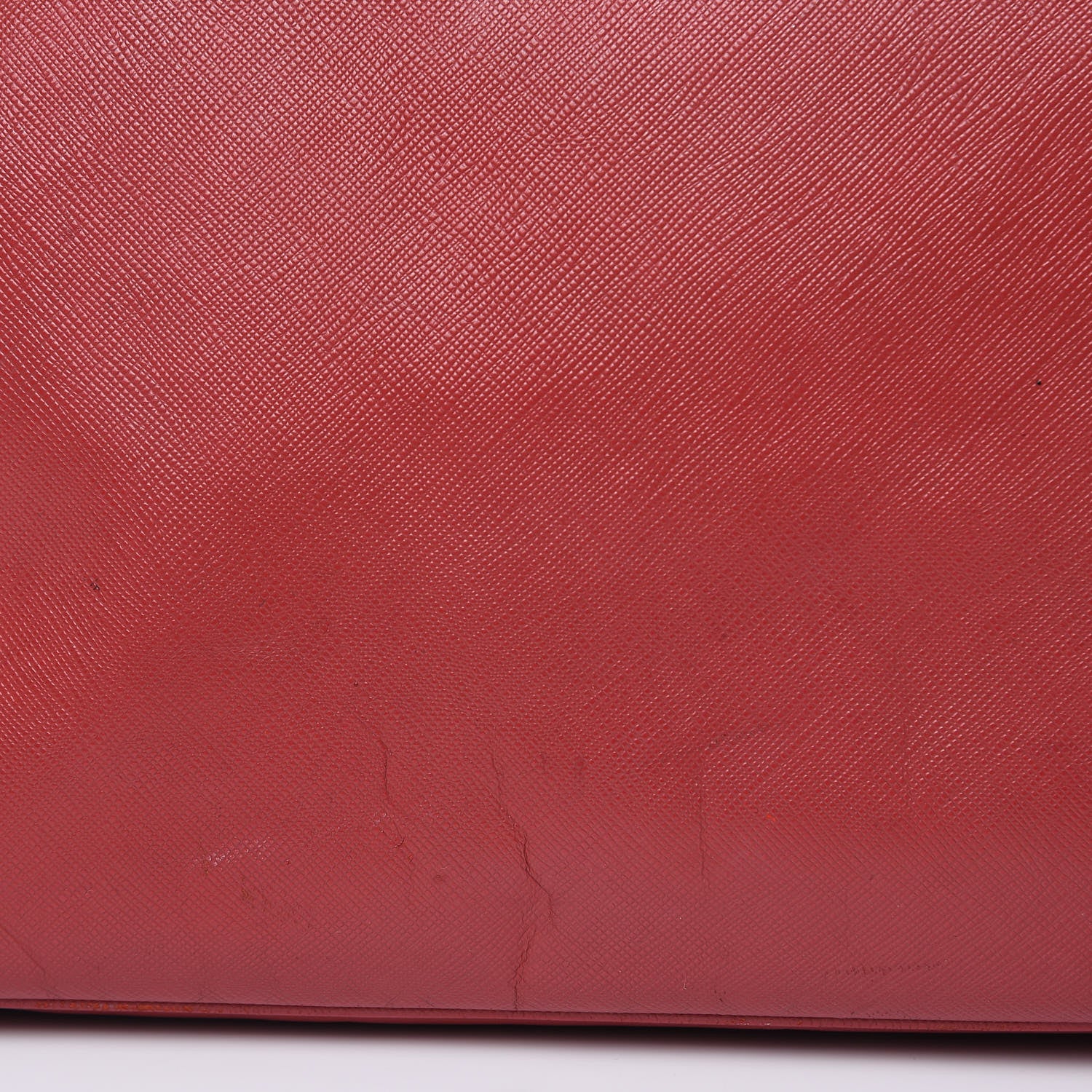 Prada Saffiano Lux Large Tote Fuoco 18 of 24