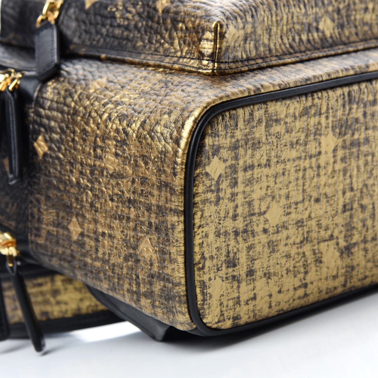 Gradation Visetos Small Stark Backpack Black Gold