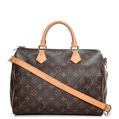 Louis Vuitton Monogram Speedy Bandouliere 30 1 of 13