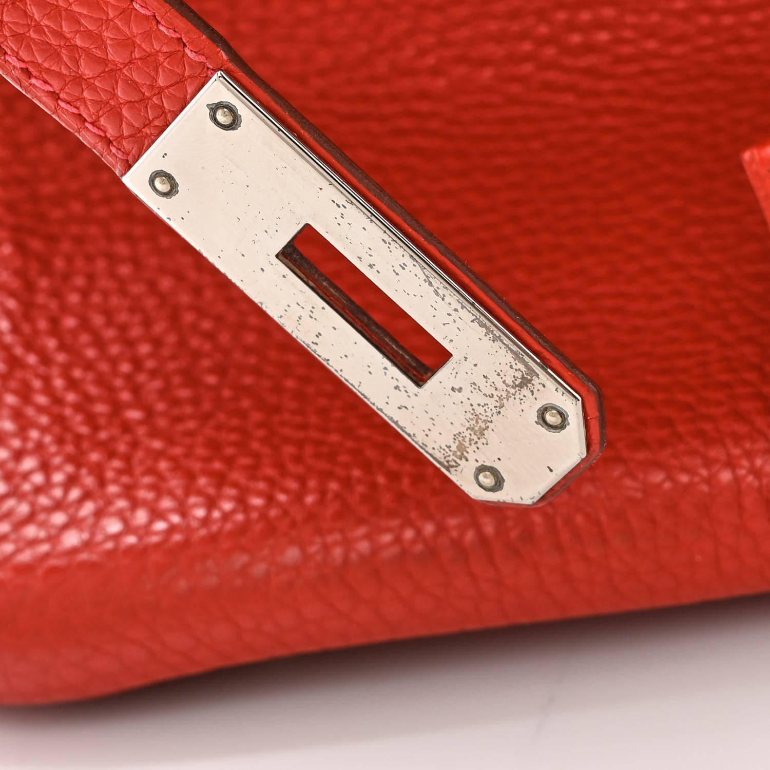 Hermes Togo Birkin 30 Vermillion 11 of 12