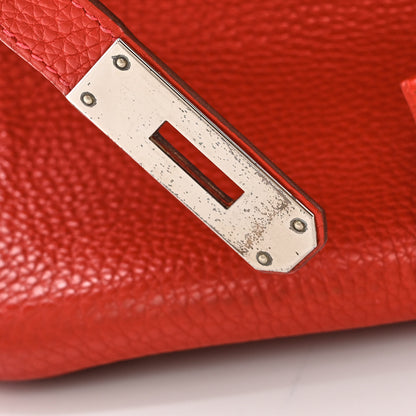 Hermes Togo Birkin 30 Vermillion 11 of 12