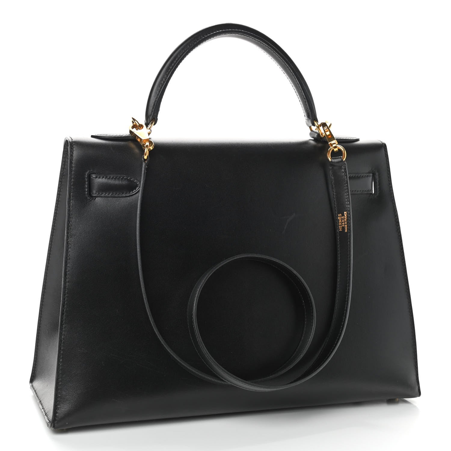 Hermes Box Kelly Sellier 32 Black 3 of 14