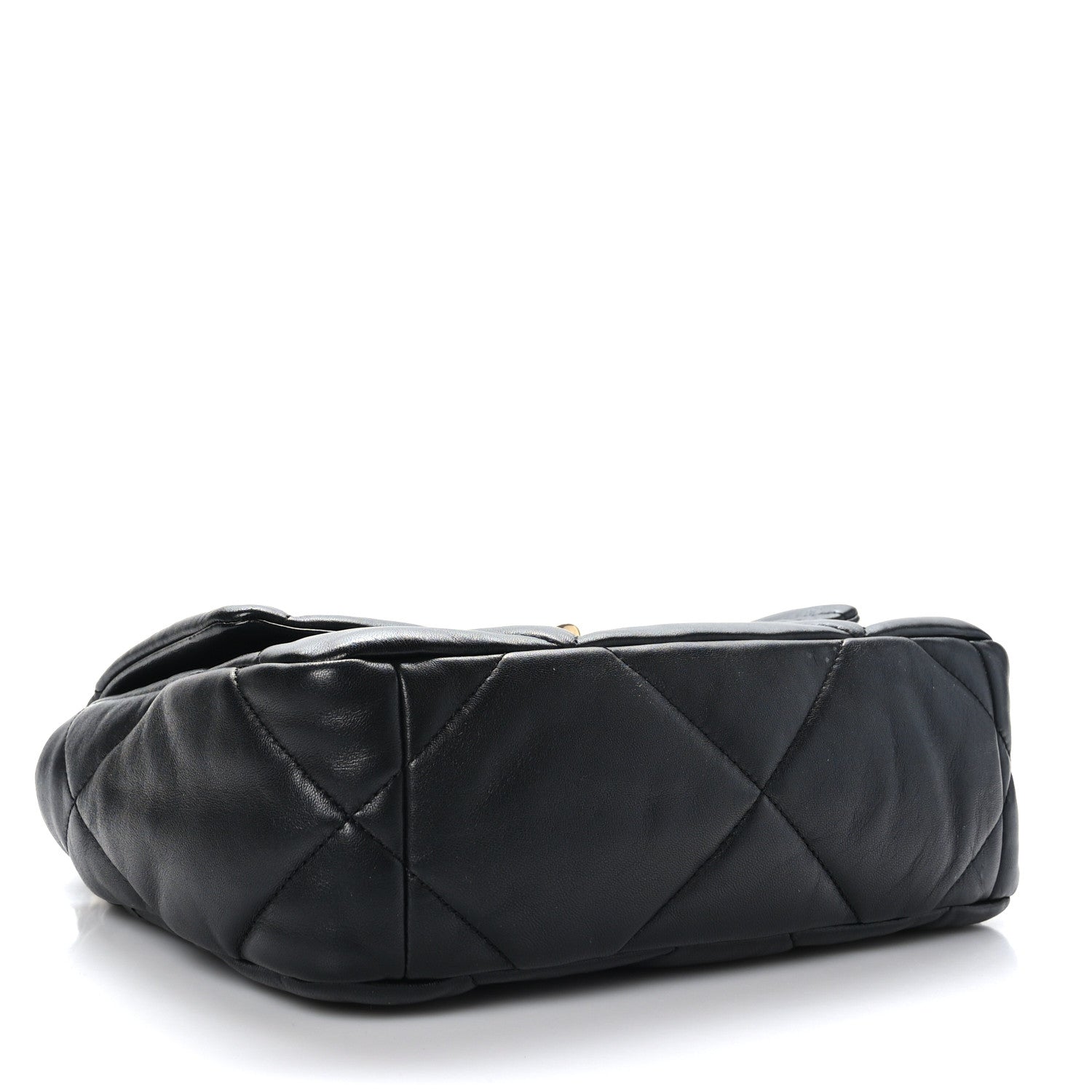 Chanel Lambskin Quilted Medium Chanel 19 Flap Black 4 of 9