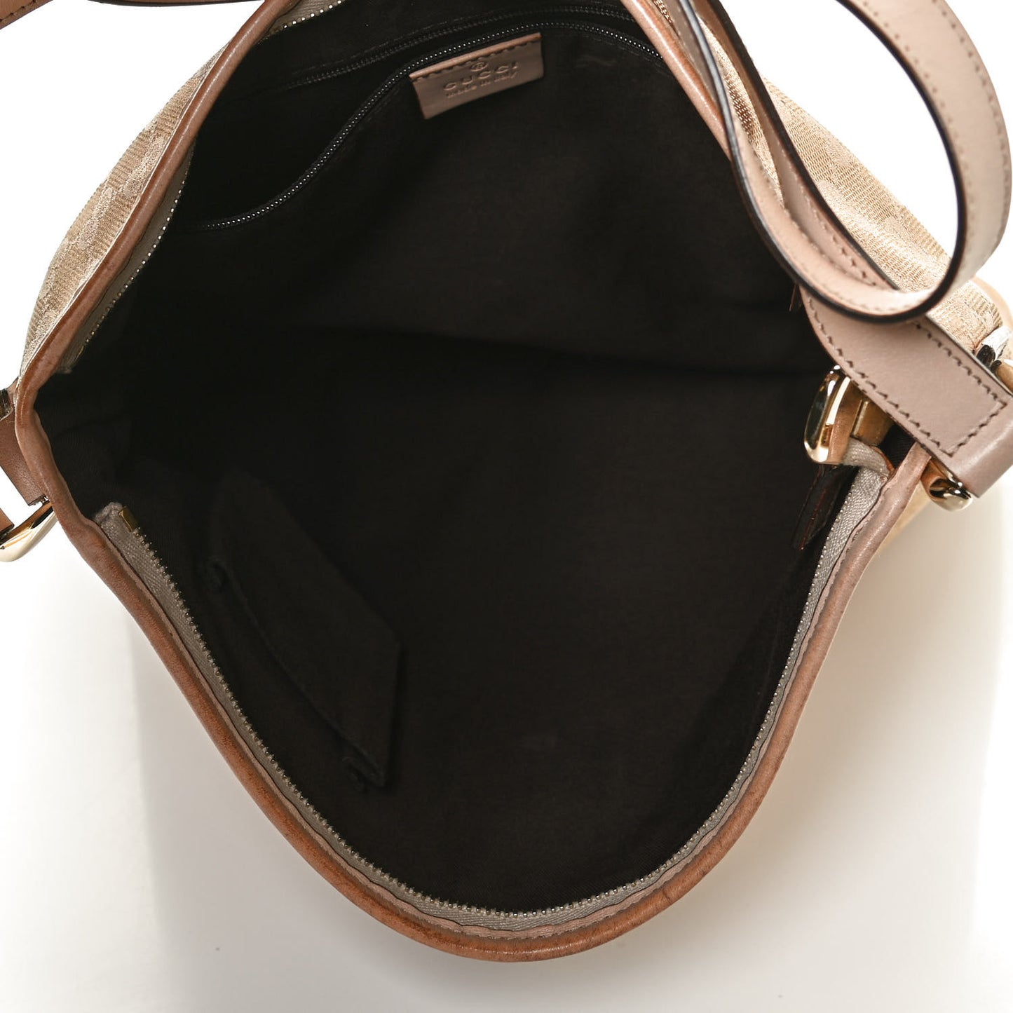 Metallic Canvas Monogram Abbey Messenger Bag