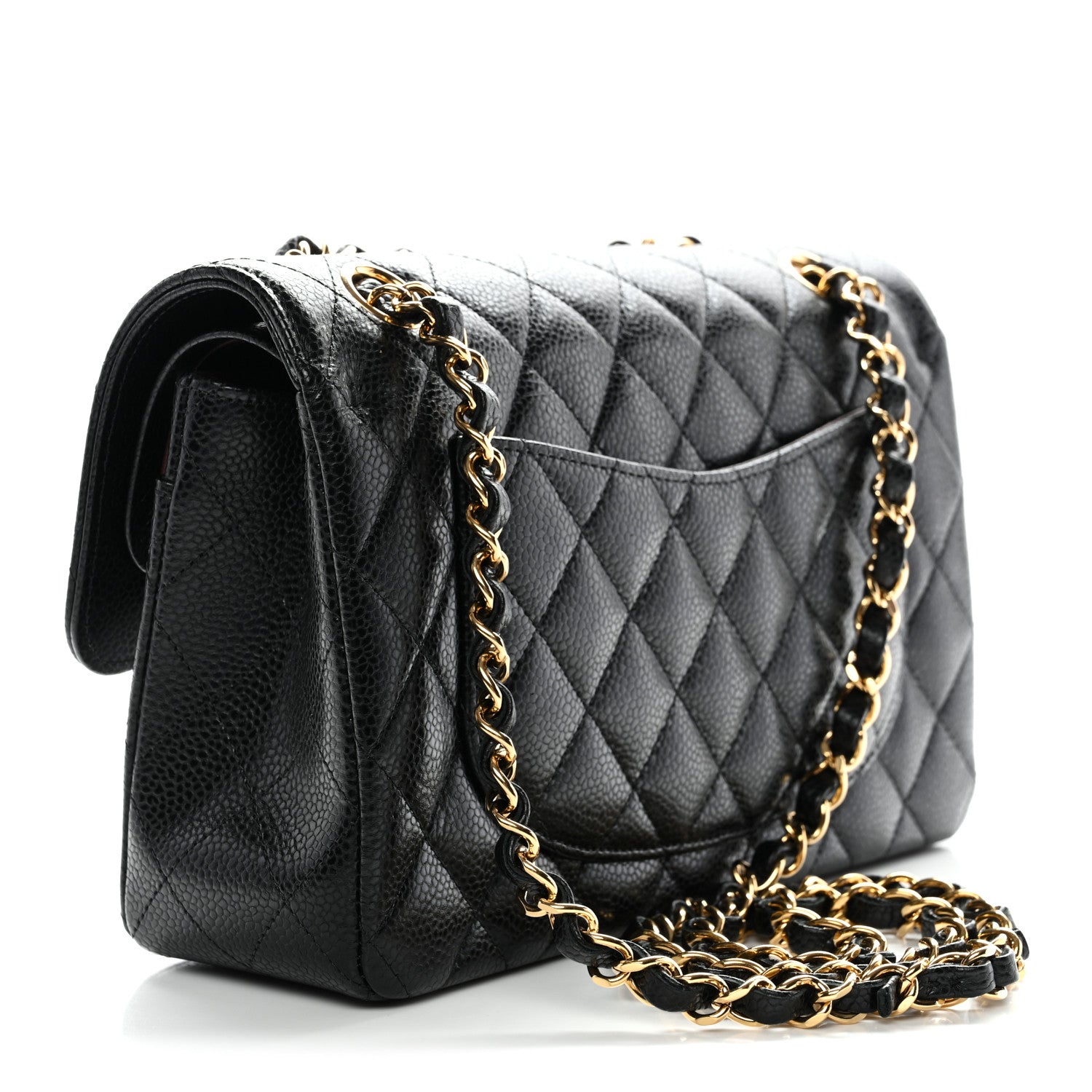 Chanel Caviar Quilted Small Double Flap Black 3 of 11